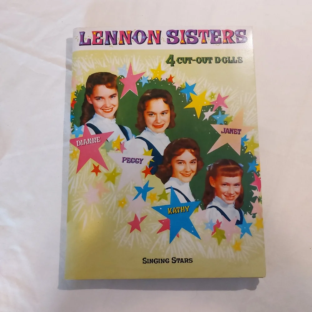 Lennon Sisters Vintage 1959 Cut-Out Dolls Set NEW